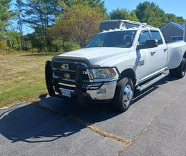 RAM TRUCKS RAM 3500 CREW CAB 2013 RAM 3500 CUMMINS DIESEL,AISIN TRANS., DRW 4 WHEEL DR.