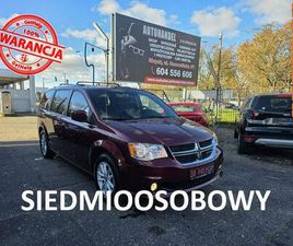 DODGE GRAND CARAVAN 3.6 BENZYNA 286 KM, KLIMATYZACJA, KAMERA, ALU, EL. DRZWI I KLAPA, SLUPSK