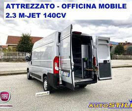 FIAT DUCATO 2.3 M-JET 140 CV OFFICINA MOBILE - PAS MED TET ALT