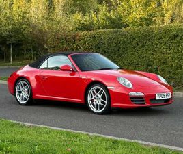 2009 PORSCHE 911 CARRERA 4S 997.2 2DR PDK CONVERTIBLE PETROL AUTOMATIC