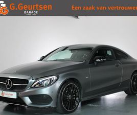 MERCEDES-BENZ C-KLASSE C250 C-KLASSE COUPÉ AMG-LINE NIGHT EDITION, BURMESTER, LEDER, GOED ONDERHOUDEN!