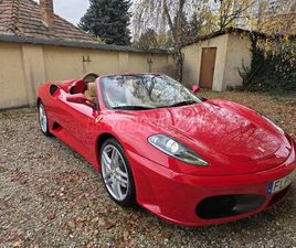 FERRARI F430 430 SPIDER F1 (AUTOMATA) 10457 KM!!! MAGYARORSZÁGI. SÉRÜLÉSMENTES. MINDEN ELEME GYÁRI