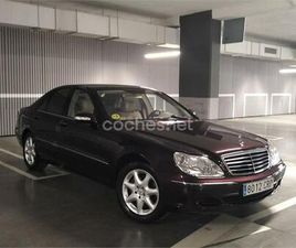 MERCEDES CLASSE S S 500 MERCEDES-BENZ CLASE S