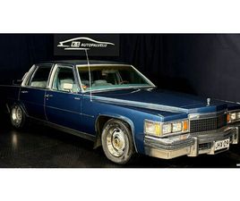 CADILLAC FLEETWOOD BROUGHAM 7,0 V8 BROUGHAM, RAHOITUS 0€ KÄSIRAHALLA, MYÖS VAIHTO, LUE ILMOITUS