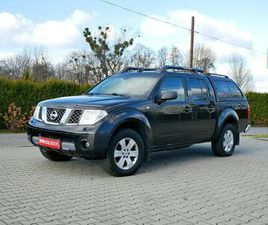 NISSAN NAVARA 2.5TDI 171KM 4X4 4WD PICK-UP HAK ZABUD -1 WL OD 10 LAT -VAT 23% BRUTTO GOCZALKOWICE-ZDRÓJ
