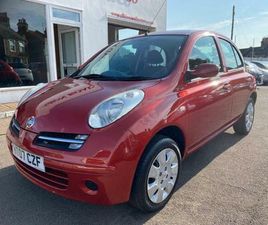 2007 NISSAN MICRA 1.2 SPIRITA 5DR AUTO HATCHBACK PETROL AUTOMATIC
