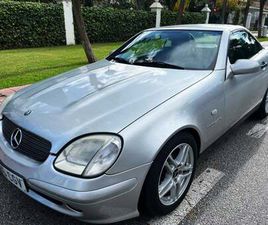 MERCEDES-BENZ CLASE SLK DESCAPOTABLE AUTOMÁTICO DE 2 PUERTAS