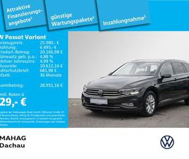 VOLKSWAGEN PASSAT VARIANT PASSAT VARIANT BUSINESS 2.0 TDI AHK LED NAVI PARKPILOT REARVIEW APPCONNECT DSG
