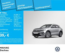 VOLKSWAGEN T-ROC T-ROC 2.0 TDI R-LINE NAVI LED DIGITALCOCKPIT ALU17VALENCIAGREY