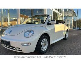 VOLKSWAGEN NEW BEETLE CABRIOLET VOLKSWAGEN NEW BEETLE CABRIOLET 1.9 TDI TÜV NEU 2.HAND
