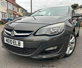 VAUXHALL ASTRA VAUXHALL ASTRA 1.6 16V SRI HATCHBACK 5DR PETROL AUTO EURO 5 (115 PS)