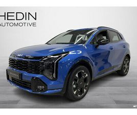 KIA SPORTAGE 1,6 T-GDI FWD HYBRID GT-LINE AT 239HV// LED-AJOVALOT, DYNAAMISET/ HARMAN/KARDON/ MUKAUTUVA VAKIONOP.