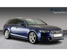 AUDI A4 AUDI A4 2.0 TDI 190 QUATTRO S LINE 5DR S TRONIC