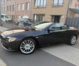 BMW SERIE 6 CABRIOLET 650 ② BMW 650I SERIE INDIVIDUAL BLEU/NOIR INDIVIDUAL — BMW — 2EMEMAIN