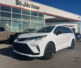 TOYOTA SIENNA TOYOTA SIENNA HYBRID 2024 2024 TOYOTA SIENNA XSE AWD CUIR MAGS TOIT BANCS VOLANT CHAUFFANTS