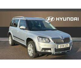 SKODA YETI OUTDOOR 2014 SKODA YETI 2.0 TDI CR ELEGANCE 5DR DIESEL ESTATE ESTATE DIESEL MANUAL
