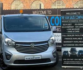 VAUXHALL VIVARO 2019 VAUXHALL VIVARO 1.6 CDTI 2900 BITURBO ECOTEC LIMITED EDITION NAV CREW VAN DOUBLE CAB 5DR DI ...