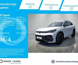 VOLKSWAGEN TIGUAN R-LINE 1,5 L EHYBRID OPF AHK+KAMERA+NAVI+