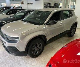 JEEP AVENGER JEEP AVENGER 1.2 TURBO 100 CV LONGITUDE