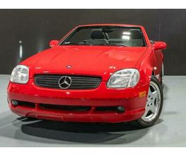 MERCEDES SLK SLK 230 USED 1999 MERCEDES-BENZ SLK-CLASS SLK230 KOMPRESSOR