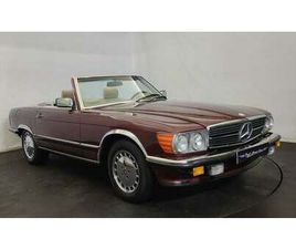 1987 MERCEDES SL CLASS ROUGE AUTOMATIQUE, 4 VITESSES COND...