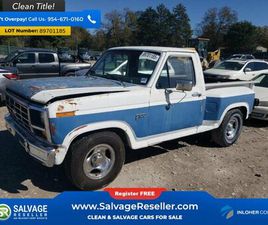 FORD F 100 1982 FORD F100 2WD REGULAR CAB