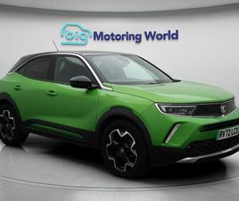 VAUXHALL MOKKA-E 2022 VAUXHALL MOKKA E ULTIMATE