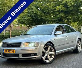 AUDI A8 4.2 QUATTRO LANG PRO LINE V8 340PK+ QUATTRO 20”S8-PANO-XEN!
