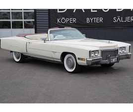 CADILLAC ELDORADO CABRIOLET CADILLAC ELDORADO 8.2 LITRE CONVERTIBLE GO LYXKRYSSARE