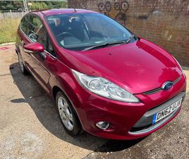 2012 FORD FIESTA 1.25 ZETEC 3DR [82] HATCHBACK PETROL MANUAL