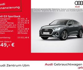 AUDI Q3 SPORTBACK 35 TFSI AUDI Q3 SPORTBACK S-LINE 35TFSI 19 NAVI STANDH 5J.GAR
