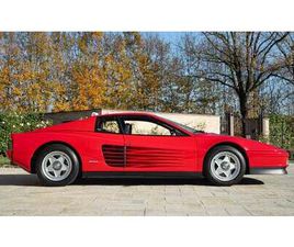 FERRARI TESTAROSSA 1985 FERRARI TESTAROSSA ROSSO MANUEL CONDUITE À GAUCHE IN...