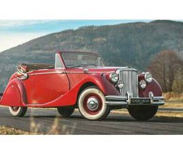 1950 JAGUAR MARK V ROUGE MANUEL, 4 VITESSES CONDUITE À GA...