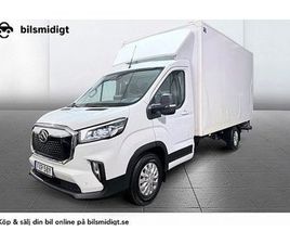 MAXUS E-DELIVER 9 CHASSI 3SITS BG-LYFT KAMERA VOLYMSKÅP