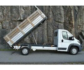 PEUGEOT BOXER 365M 3-VÄGS TIPP STÅLFLAK