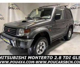 MITSUBISHI MONTERO CORTO 2.8 TDI GLS LUJO