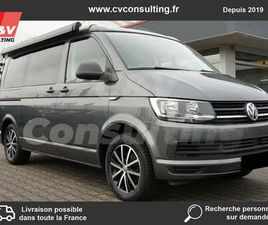 VOLKSWAGEN TRANSPORTER T6 CALIFORNIA COAST T6 - 2.0 TDI 150 DSG7 - ATTELAGE - STORE - PORTE VELOS - 59325 KMS... A SAISIR !!!