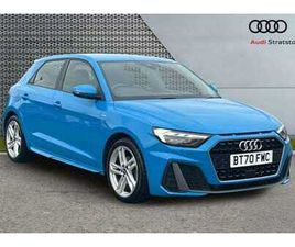 AUDI A1 30 TFSI 2020 AUDI A1 30 TFSI 110 S LINE 5DR HATCHBACK PETROL MANUAL