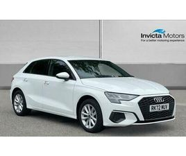 2022 AUDI A3 30 TFSI TECHNIK 5DR PETROL