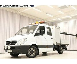 MERCEDES-BENZ 316 AUTOMAT HALVSKÅP FLAK KRAN