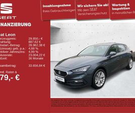 SEAT LEON SEAT LEON STYLE EDITION 1.5 ETSI DSG LED NAVI KEYLESS