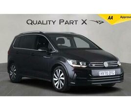 VOLKSWAGEN TOURAN 2020 VOLKSWAGEN TOURAN 1.5 TSI EVO R-LINE DSG EURO 6 (START/STOP) 5DR MPV PETROL AUTOMATIC