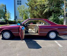 MERCEDES CLASSE S COUPE 420 SEC MERCEDES-BENZ 420 SEC COUPE 2. HAND DEUTSCH SCHECKHEFT H-ZUL.