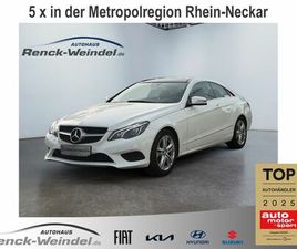 MERCEDES E-CLASS E 200 MERCEDES-BENZ E 200 COUPE NAVI KLIMAAUTOM LED EL. PANODACH PDC