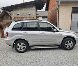 TOYOTA RAV4 TOYOTA RAV 4,1.8 VVT-I,2004. GODIŠTE, KLIMA,NIJE UVOZ,REG. 30.06.2026.GODINE, CIJENA 4600 EURA...
