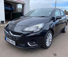 VAUXHALL CORSA 2016 VAUXHALL CORSA 1.4 ECOFLEX SE 5DR HATCHBACK PETROL MANUAL