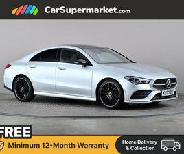MERCEDES CLA CLA 180 1.3 CLA180 AMG LINE NIGHT EDITION (PREMIUM PLUS) COUPE 7G-DCT EURO 6 (START/STOP) 4DR
