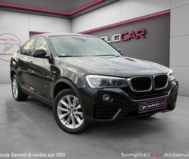 BMW X4 F26 XDRIVE20D 190CH GARANTIE 12 MOIS SUIVI COMPLET 2ÈME MAIN