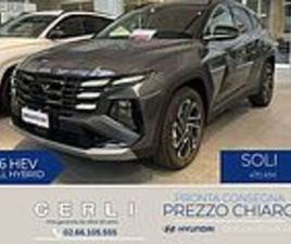 HYUNDAI TUCSON HYUNDAI TUCSON 1.6 HEV FULL HYBRID EXCELLENCE+TETTO NERO-AZIENDAL