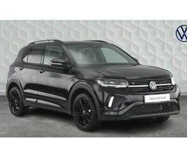 VOLKSWAGEN T-CROSS BLACK EDITION 1.0 TSI 115PS 6-SPEED MANUAL 5 DOOR